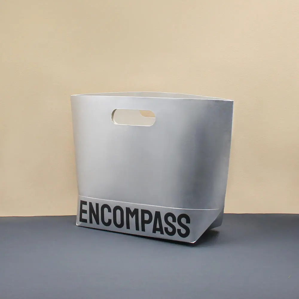 Special Design Customized Paper Bags Without Handle Strips