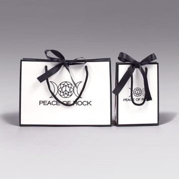 OEM White Cardboard Bag for Clothes