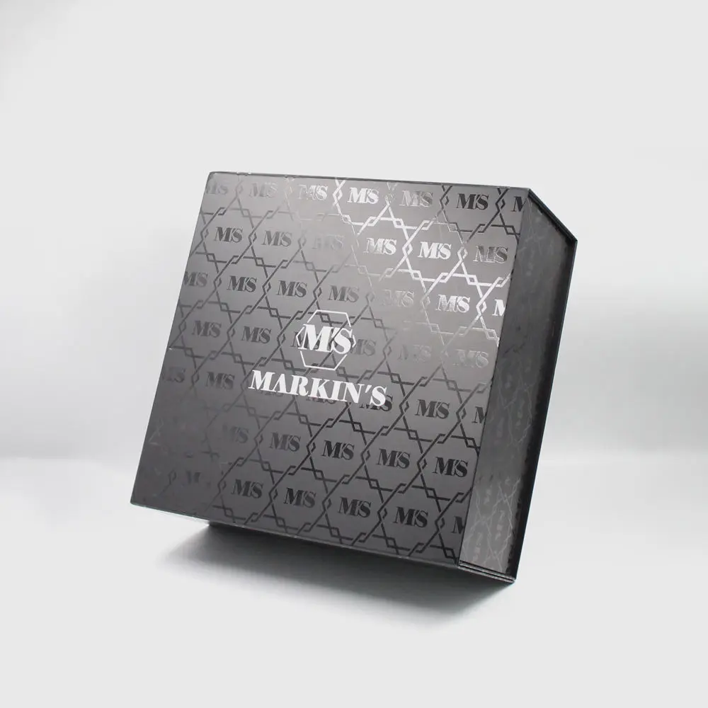 Black Cardboard Cartons Shipping Mailer Paperbox (2)nyw