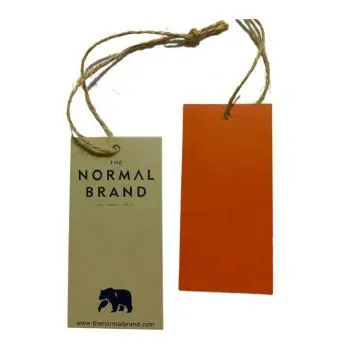 Special Paper Material Garment Hangtags