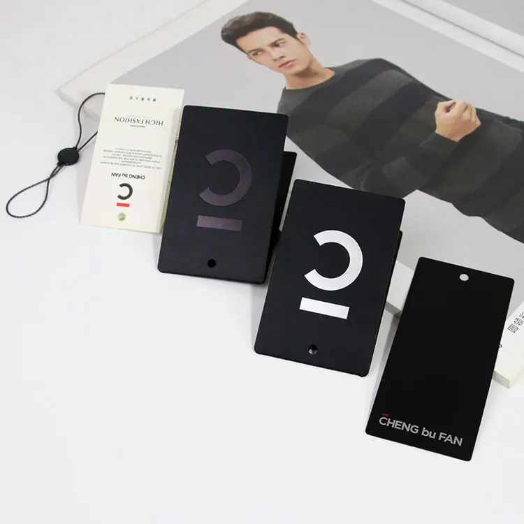 Welcomed Black Hangingtags for Shoes or Bag