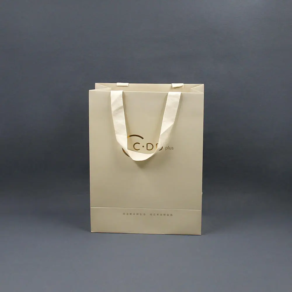 Personalised Custom Paper Shopping Bag for Clothes (3)z3b