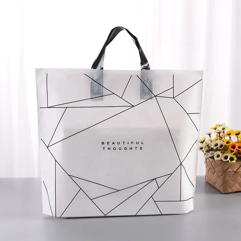 Waterproof Plastic Shopping Bags for Clothes (1)m91